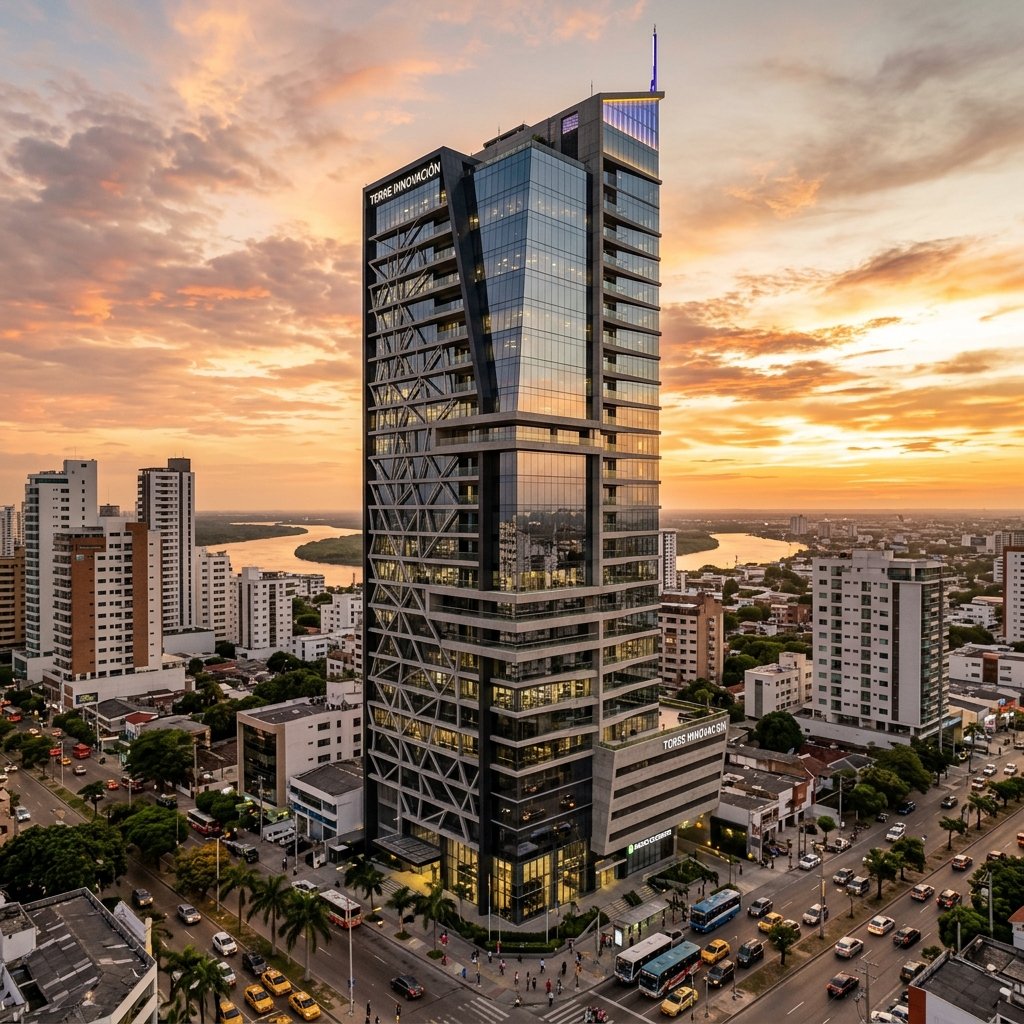 Concepto — Torre Corporativa Contemporánea