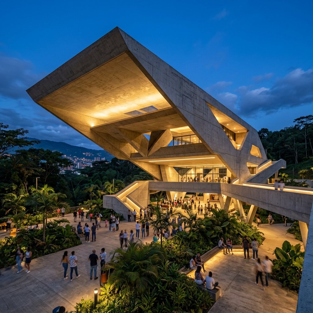 Concepto — Pabellón Cultural Urbano